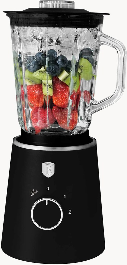 Frullatore da tavolo con brocca in vetro Matte Black