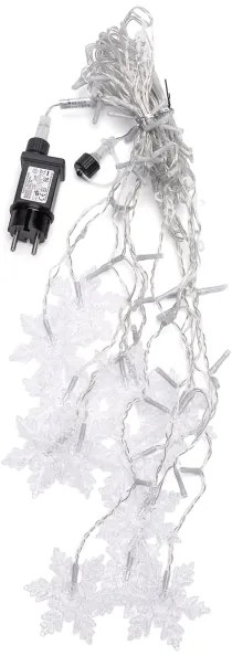 Aigostar - Catena luminosa natalizia LED per esterni 120 LED/6W/230V/8 funzioni 3x0,7m IP44 bianco caldo + telecomando