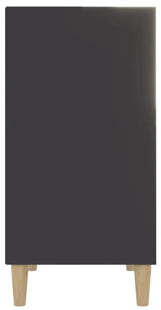 Credenza grigia 57x35x70 cm in truciolato