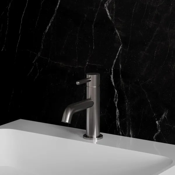 OMNIRES Y1210NNI - Rubinetto del lavandino Y 16,2 cm pettinato nichel