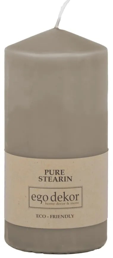 Candela marrone Top, tempo di combustione 30 h Eco - Eco candles by Ego dekor