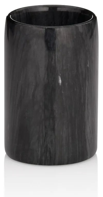 Tazza in marmo nero per spazzolini da denti Liron - Kela