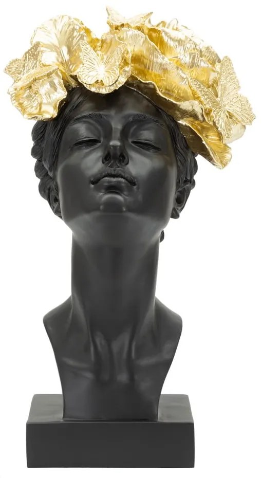 Statua in poliresina 36,5 cm Woman With Butterfly - Mauro Ferretti