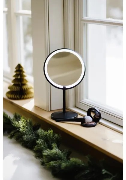 WENKO 25523100 - Specchio ONNO 20x34 cm nero