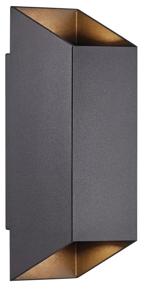 Nordlux - Applique da esterno NICO 2xGU10/35W/230V IP54 nero