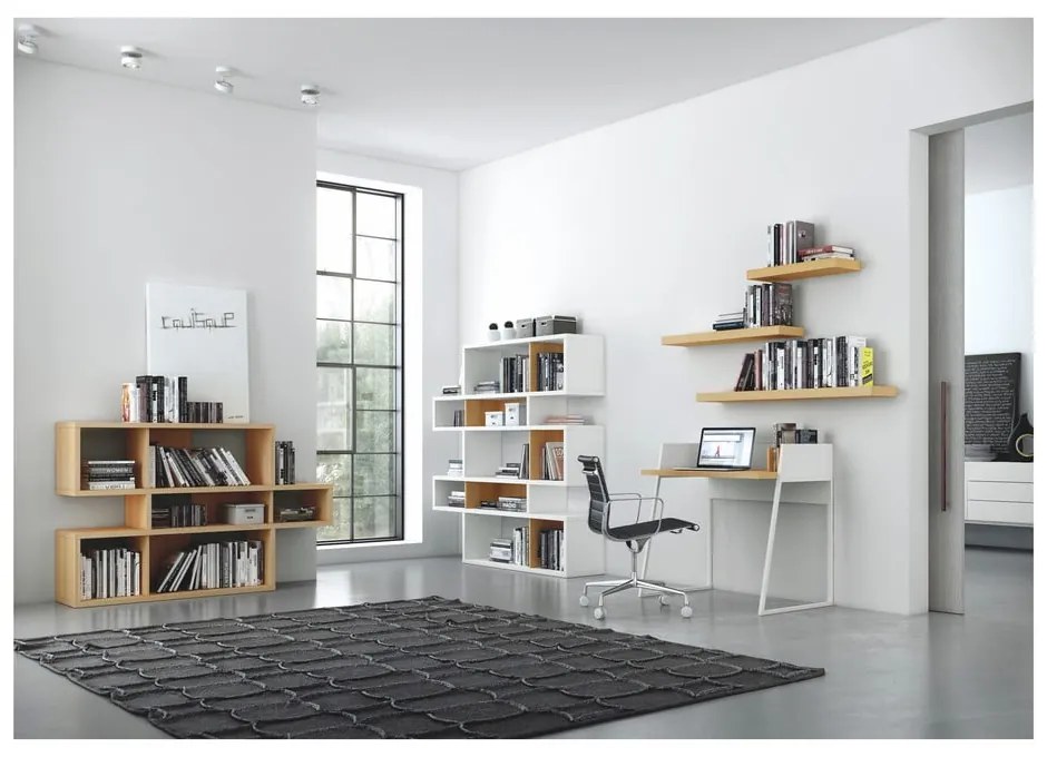 Libreria marrone , 34 x 100 cm London - TemaHome