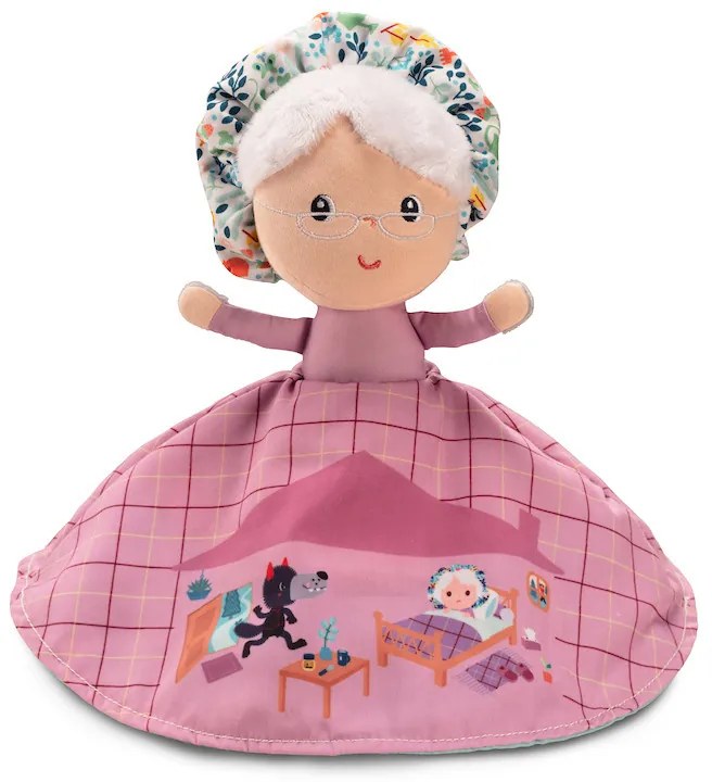 Lilliputiens - Pupazzo da racconto reversibile - Cappuccetto Rosso