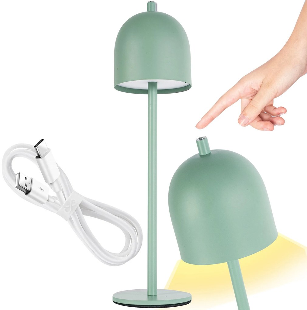 Lampada da comodino APP1361-T green