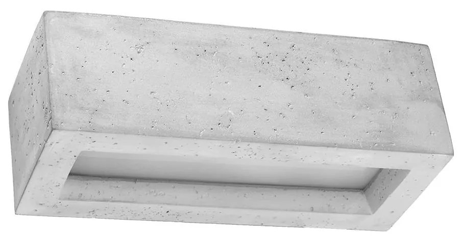 Sollux SL.0992 - Applique VEGA 1xE27/60W/230V 30 cm cemento