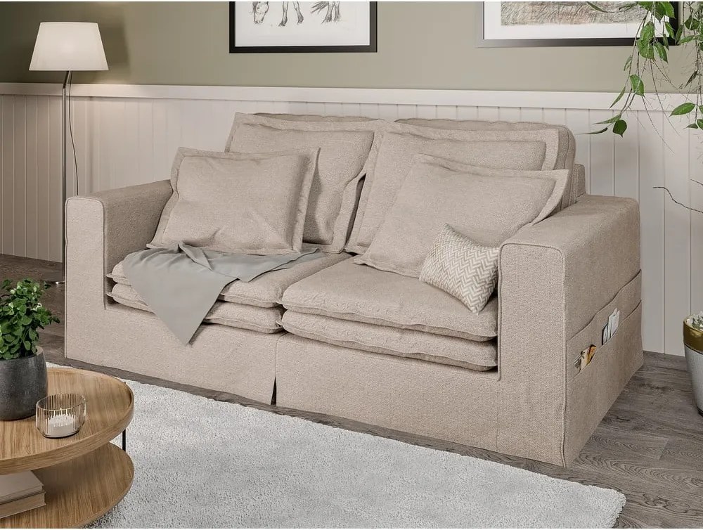 Divano beige 196 cm Nora – Ropez