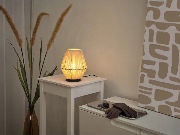 Osram - Lampada da tavolo DECOR STRIPES 1xE14/5W/230V beige