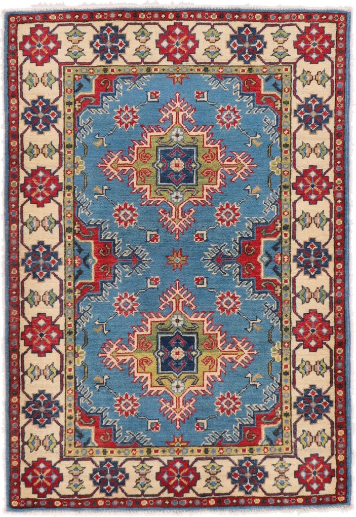 Kazak Tappeto orientale 110 x 150 (Pakistan) Annodato A Mano