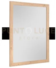 Kim specchio da parete con cornice liscia con ganci x installazione...