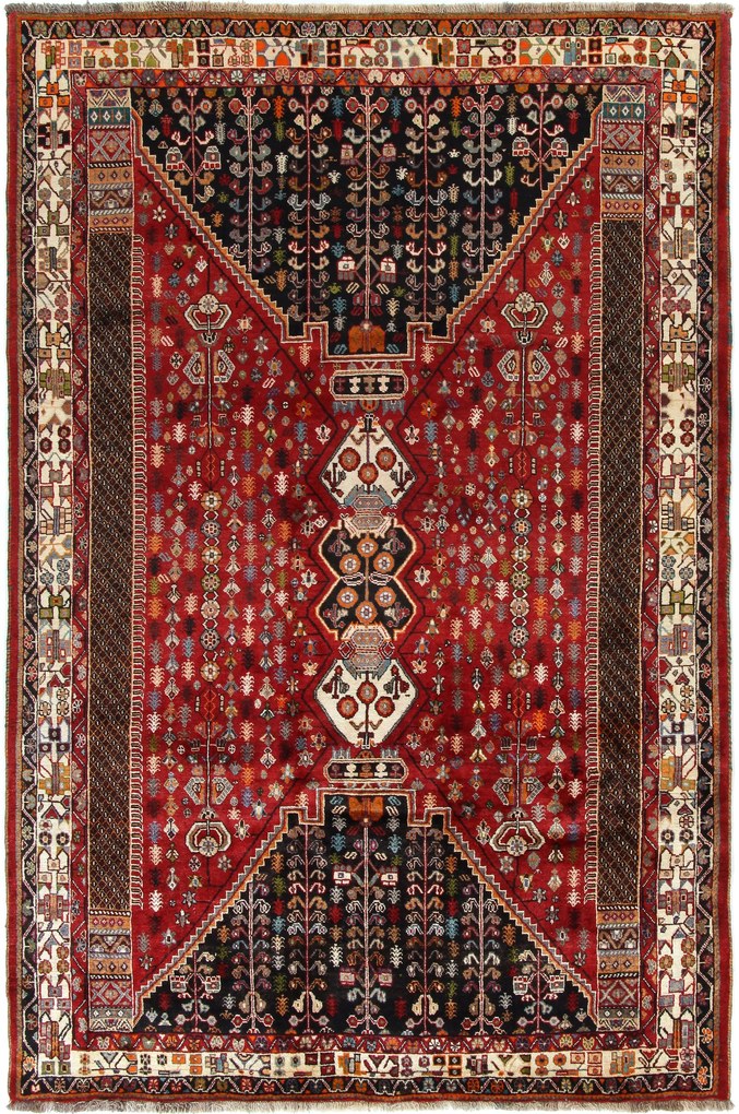 Gashghai Tappeto 180x280 (Iran) Annodato A Mano