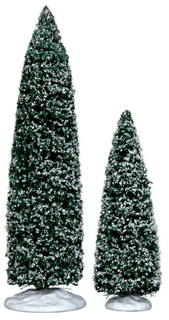 Snowy Juniper Tree Grande e Medio Lemax decorazione Natale