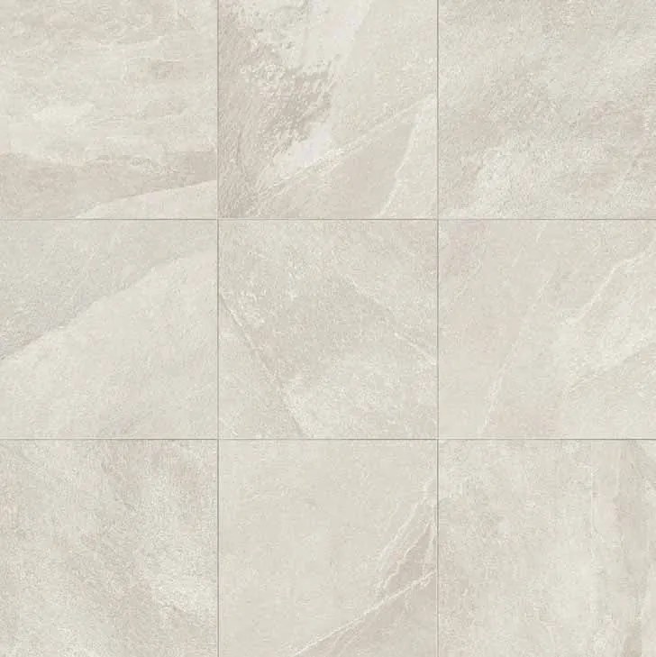 Cerim Natural Stones Pavimento 60x60 Cm Rettificato 20mm Effetto Pietra Bocciardato Gres Fine Porcellanato White