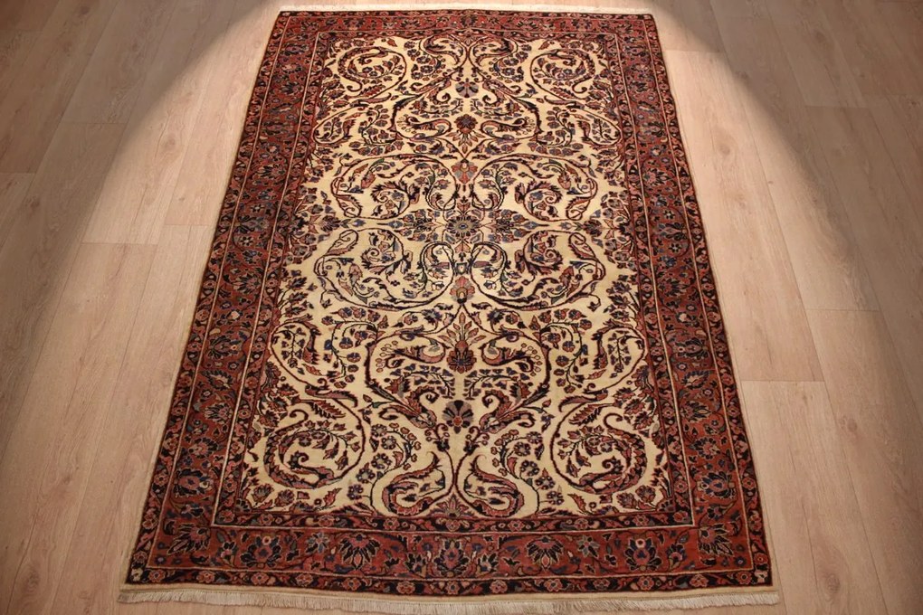 Sarouk Tappeto persiano 190 x 130 (Iran) Annodato A Mano