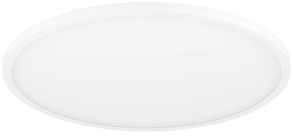 Plafoniera Moderna Sarsina-Z Alluminio Bianco Luce Led Integrato 41W