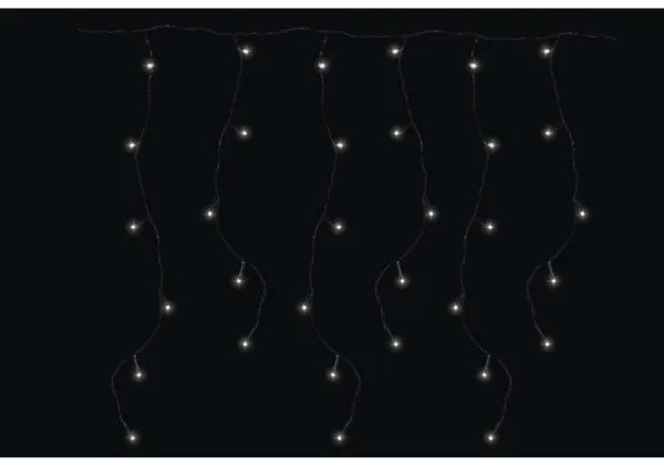 Catena natalizia LED da esterno CHAIN 180xLED/8 funzioni 8m IP44 bianco freddo