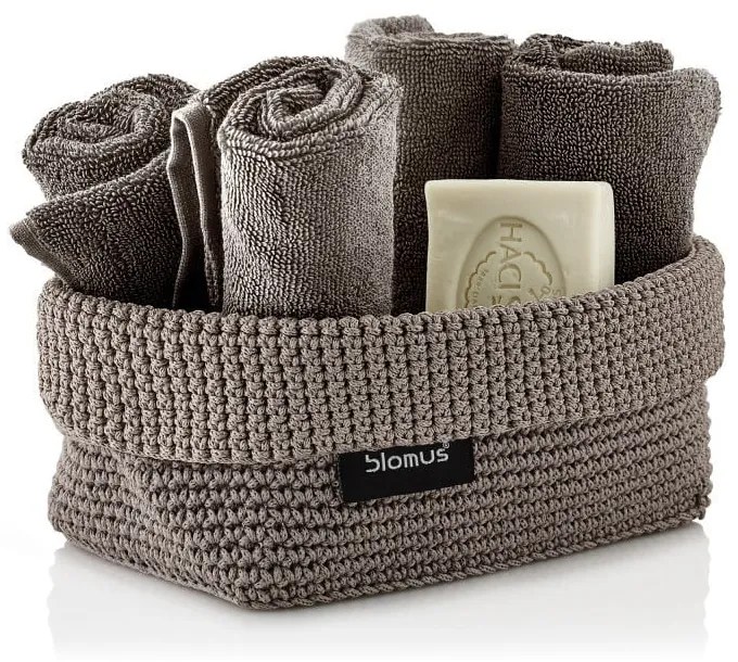 Cesto portaoggetti marrone Corda, 11,5 x 20 cm - Blomus