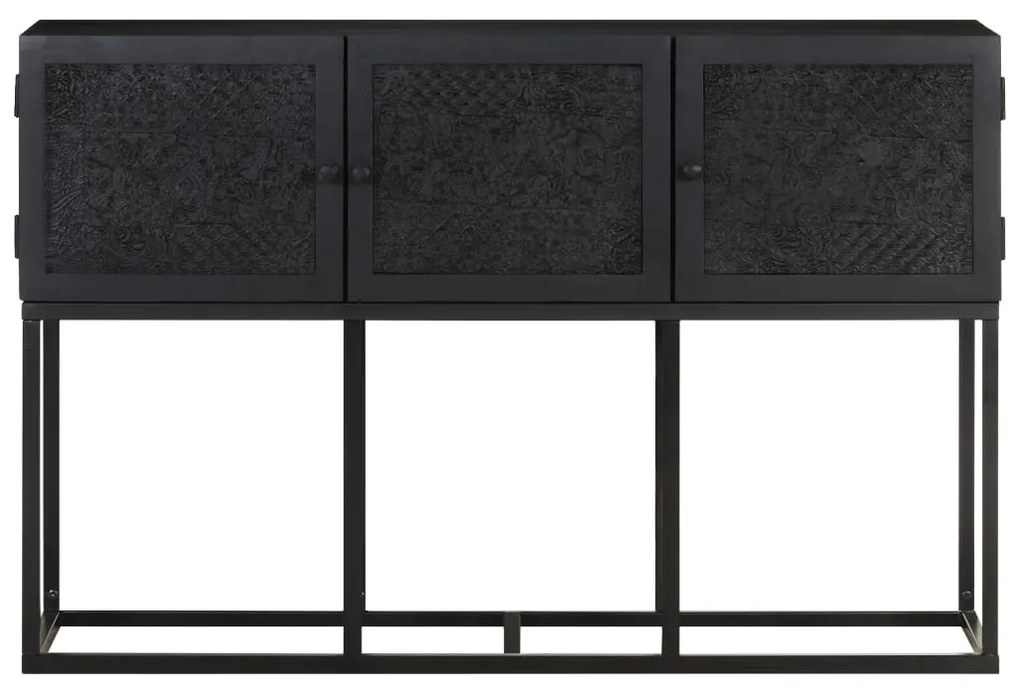 Credenza 115x30x76 cm in legno massello di mango