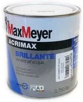 Max meyer acrimax 750ml smalto base acqua tutti i ral 8000, colore marrone cioccolato - ral 8017, brillantezza