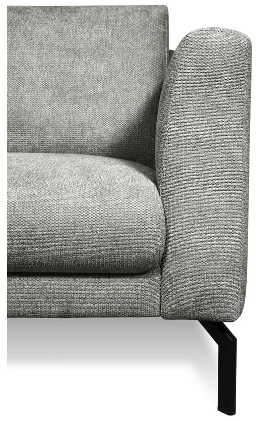 Divano grigio chiaro 216 cm Gomero - Scandic