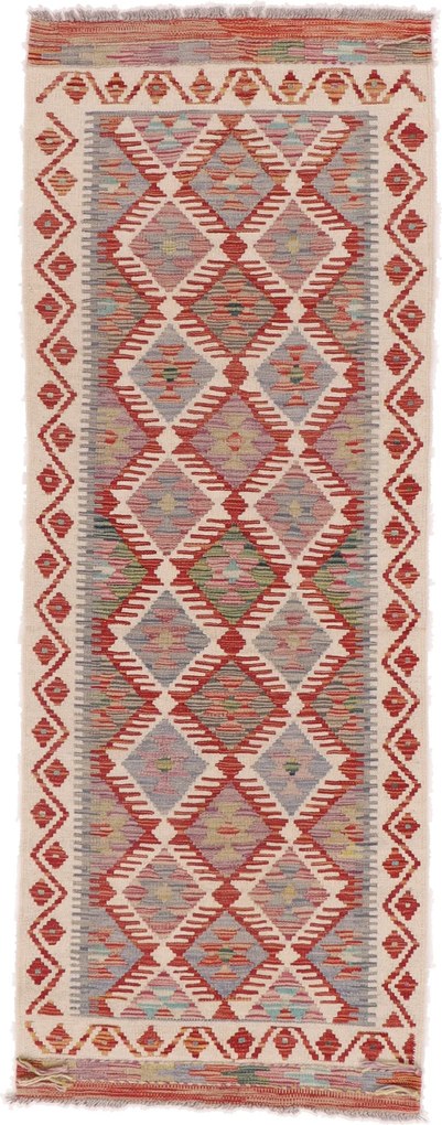 Kilim Tappeto 190 x 70 (Afghanistan) Tessuto A Mano