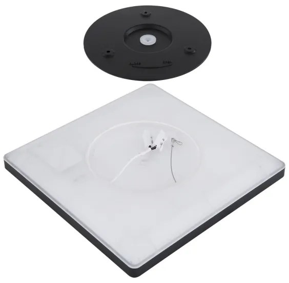 Globo 41563-24B - Plafoniera LED da bagno SAPANA LED/24W/230V IP44 nero