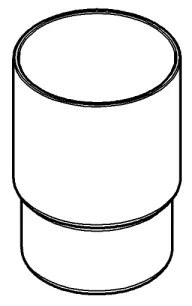 GROHE 40372001 - Bicchiere ESSENTIALS trasparente