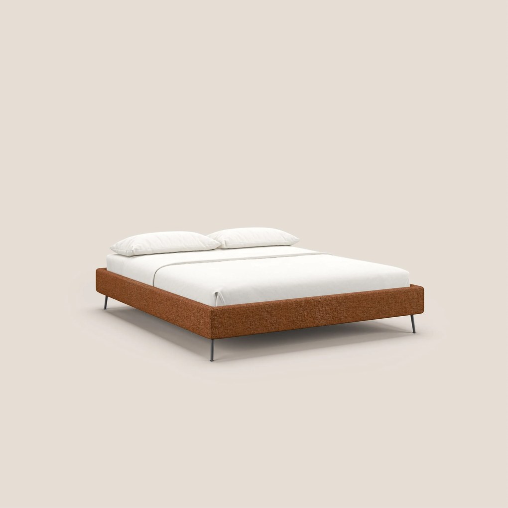 Steve sommier giroletto piedi alti in tessuto impermeabile T10 arancio