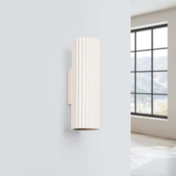 Sollux SL.1653 - Applique KARBON 2xGU10/10W/230V color crema