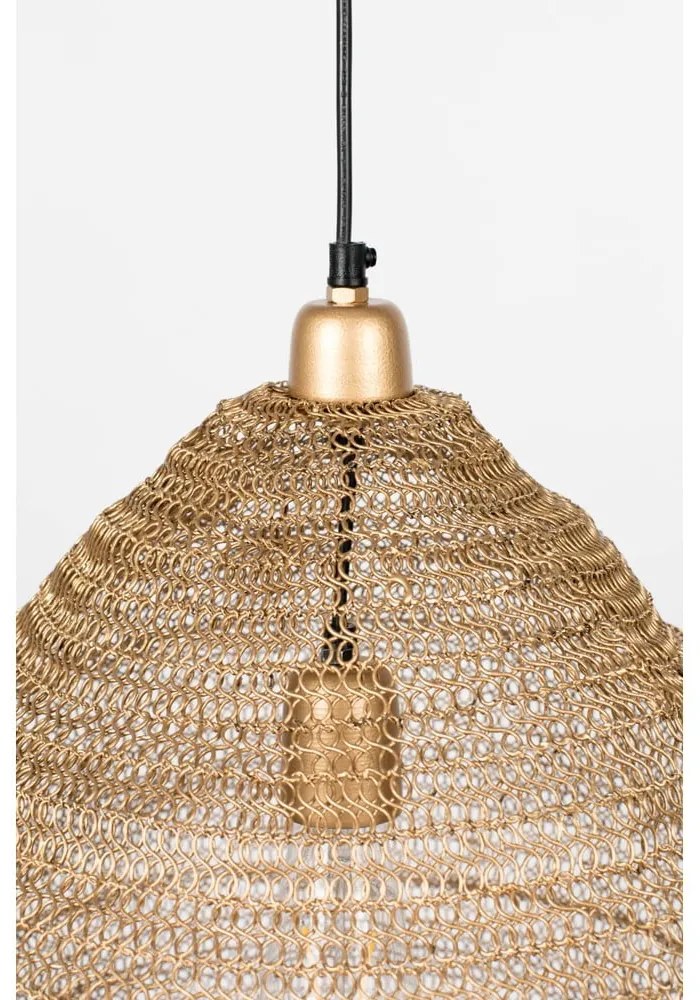 Lampada a sospensione di colore oro , ø 48 cm Lena - White Label