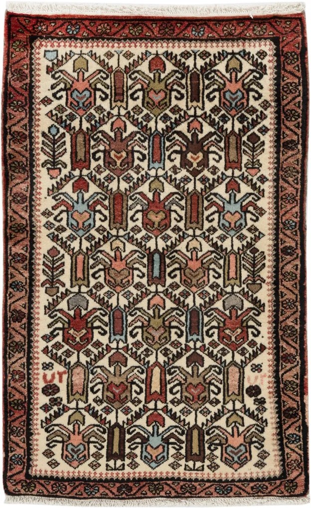 Persian Tappeto 80x120 (Iran) Annodato A Mano
