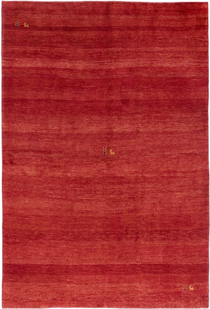 Gabbeh Tappeto persiano 290x190 Rosso (Iran) Annodato A Mano