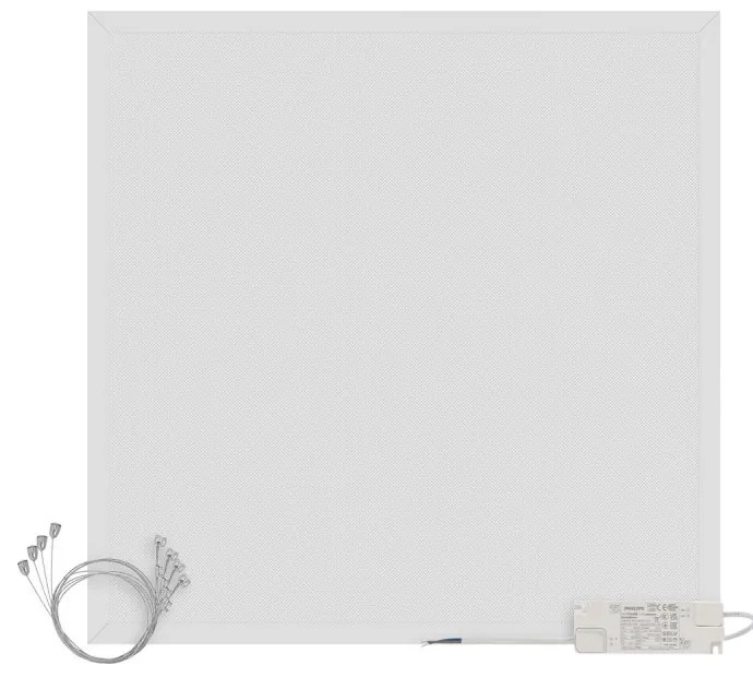 Pannello LED a Sospensione 60x60 42W CCT UGR19 con driver Philips Colore Bianco Variabile CCT