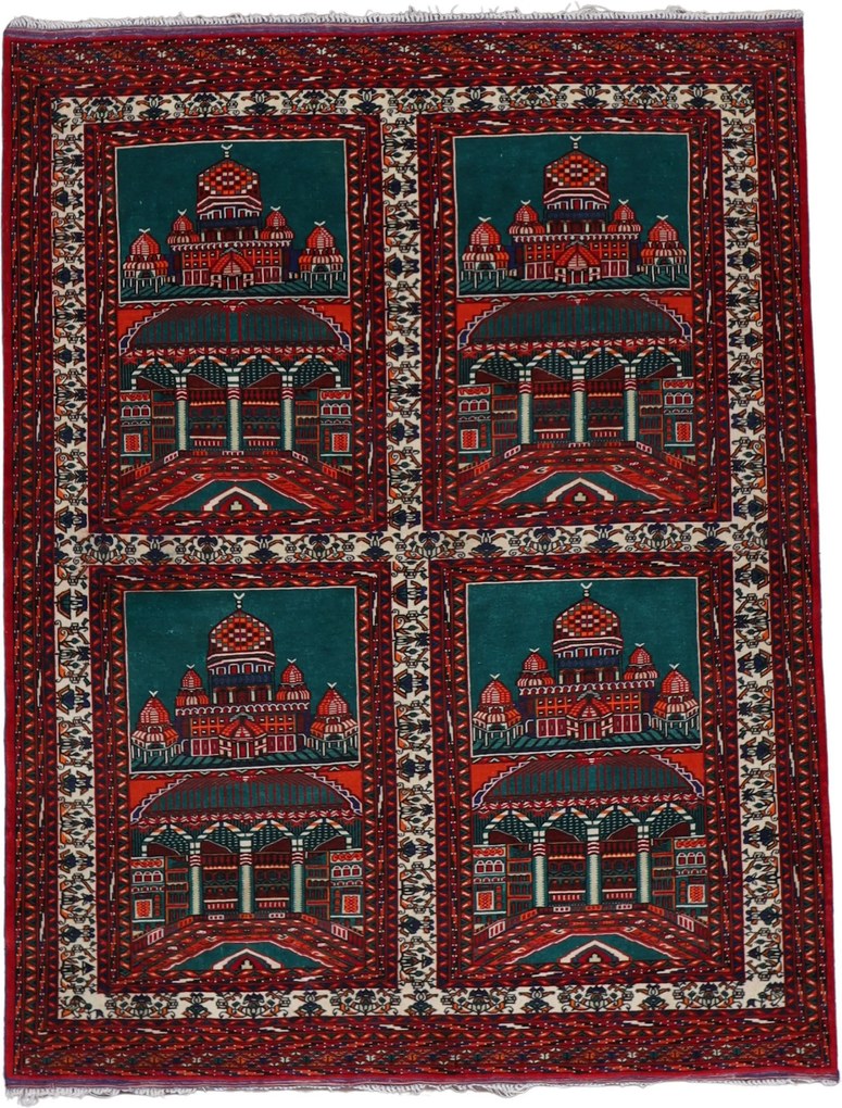 Afghan Tappeto orientale 130 x 170 () Annodato A Mano
