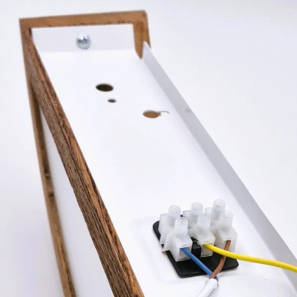 Brilagi - Lampada da parete LED CARVALHO 1xE27/60W/230V rovere ciliegio