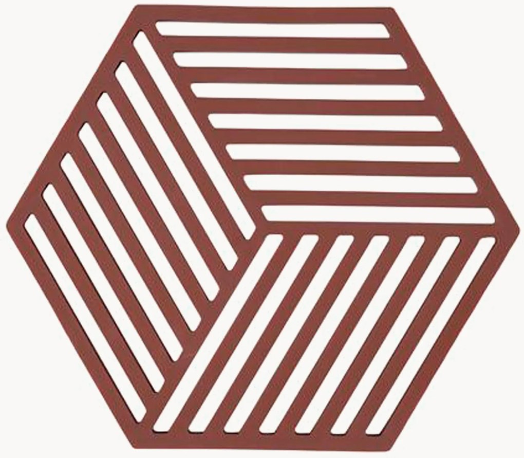 Set di 2 sottobicchieri in silicone Hexagon