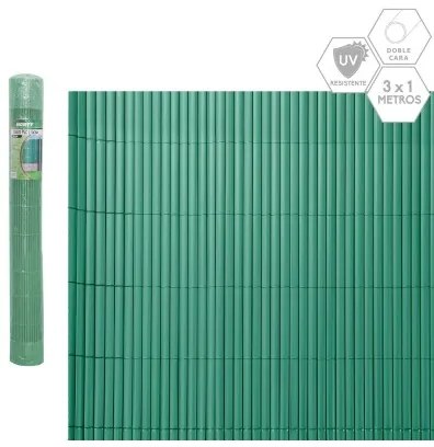 Recinzione da Giardino Verde PVC 1 x 300 x 100 cm