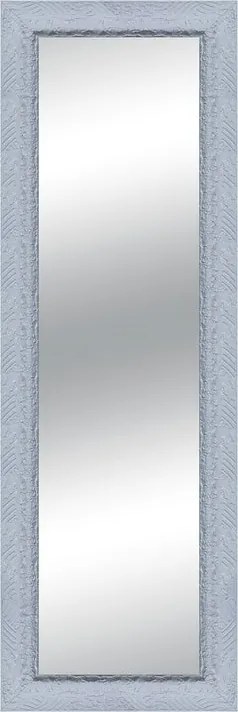 Specchio Medea rettangolare in legno bianco stucco 68 x 168 cm