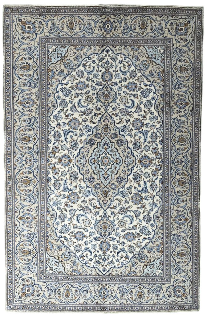 Kashan Tappeto persiano 300x190 Beige (Iran) Annodato A Mano