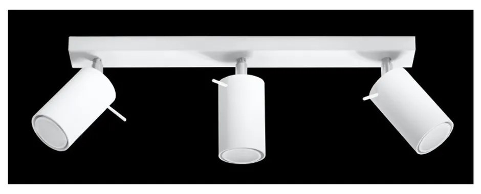 Plafoniera bianca Etna - Sollux