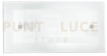 Applique a parete musa vetro opale e tortora 1 luce attacco e27 30x...