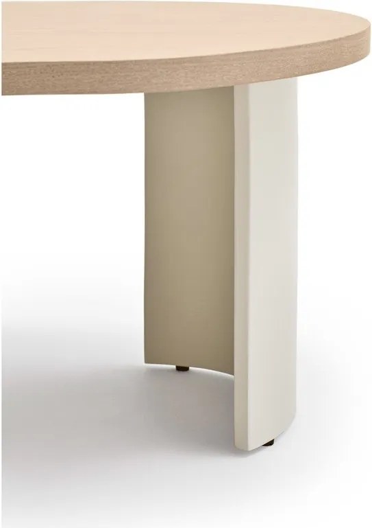 Tavolino con effetto frassino 45x60 cm Nori – Teulat