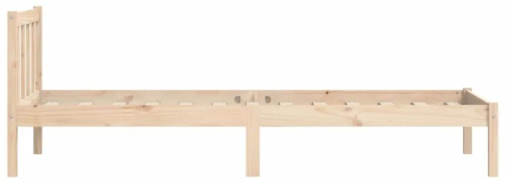 Giroletto 90x190 cm single in legno massello di pino