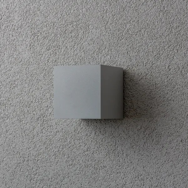 Brilagi - Applique a LED da esterno CUBE LED/6W/230V grigio IP54