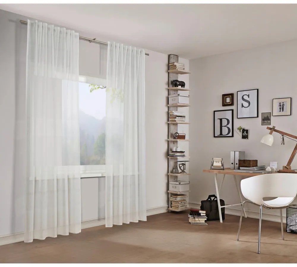 Tenda sottile bianca 140x245 cm Etamine – Sehlbach