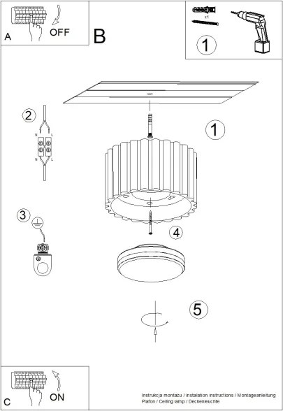 Brilagi - Faretto SFERA 1xGX53/30W/230V Ø 10 cm rosso