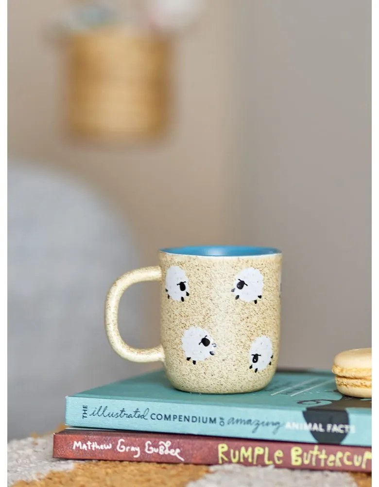 Tazza per bambini beige in gres 170 ml Dolly – Bloomingville Mini